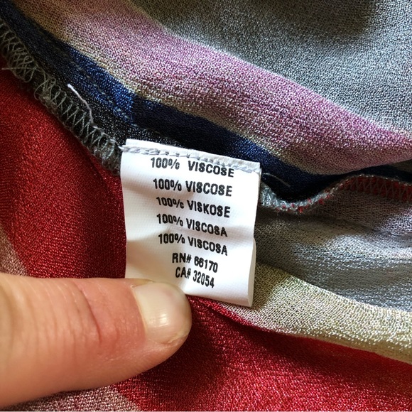 Anthropologie Blank London boho rainbow blouse - Picture 8 of 11